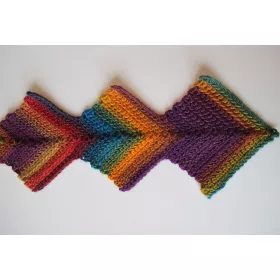Kubix - écharpe crochet