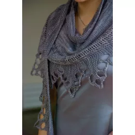 Saranac - châle tricot