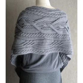 Interlochen - étole tricot