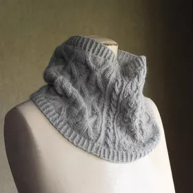 Col Treillis - col tricoté