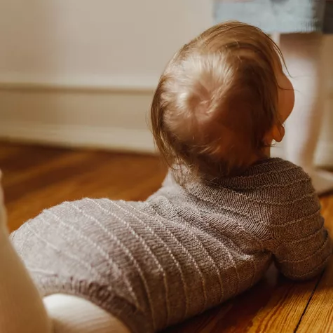Elano - body pour bébé au tricot