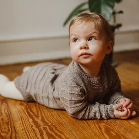 Elano - body pour bébé au tricot