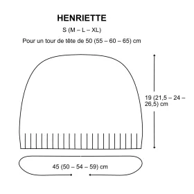 Henriette - bonnet tricot